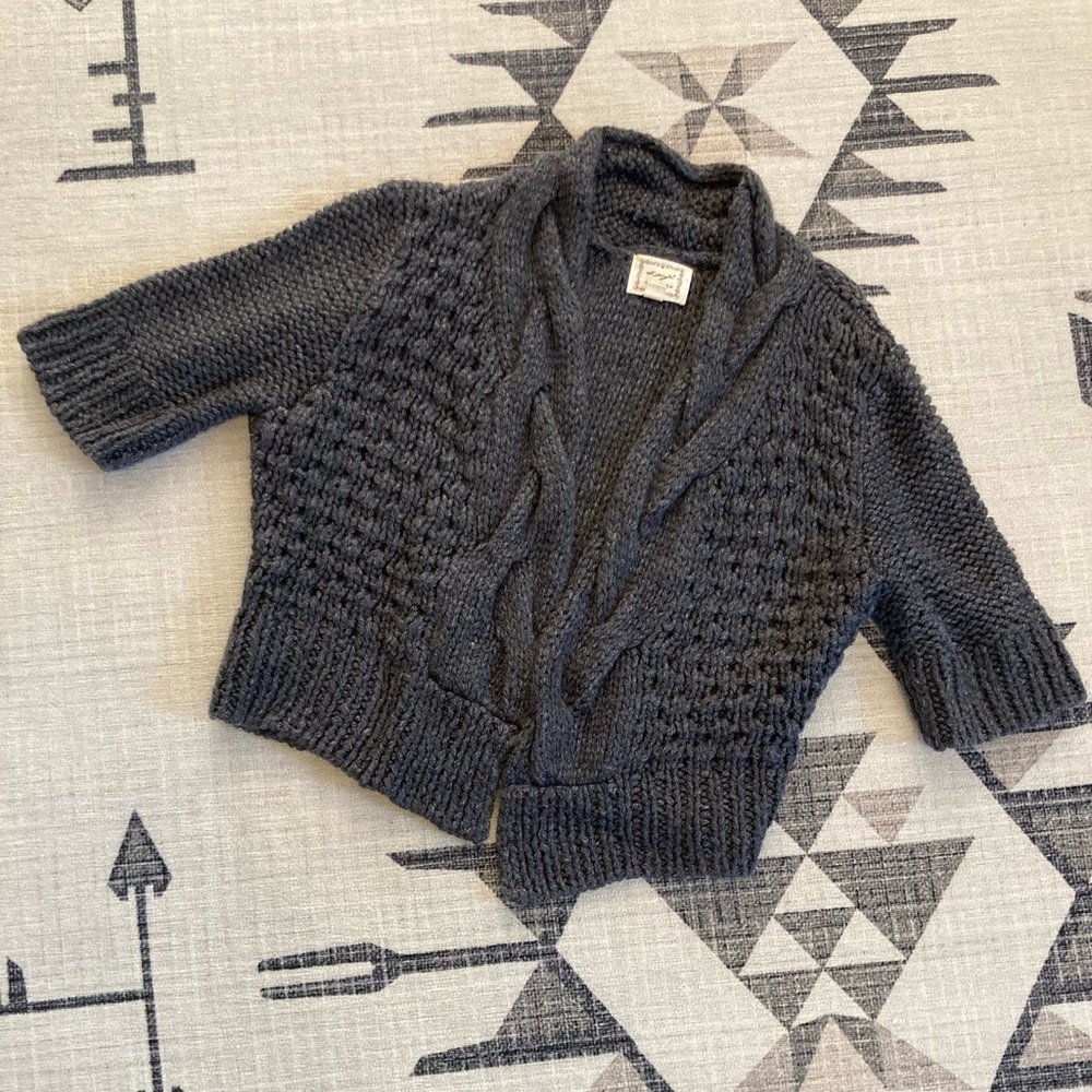 Kenji Hand Knit Chunky Sweater, L